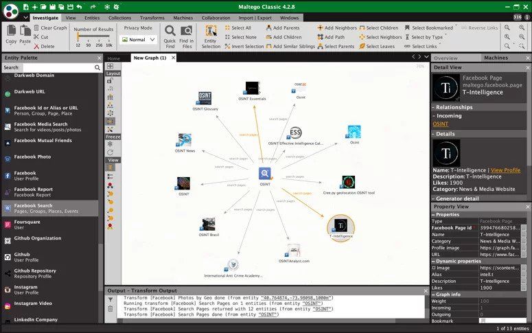 Introducing The New Maltego Standard Transforms - Maltego