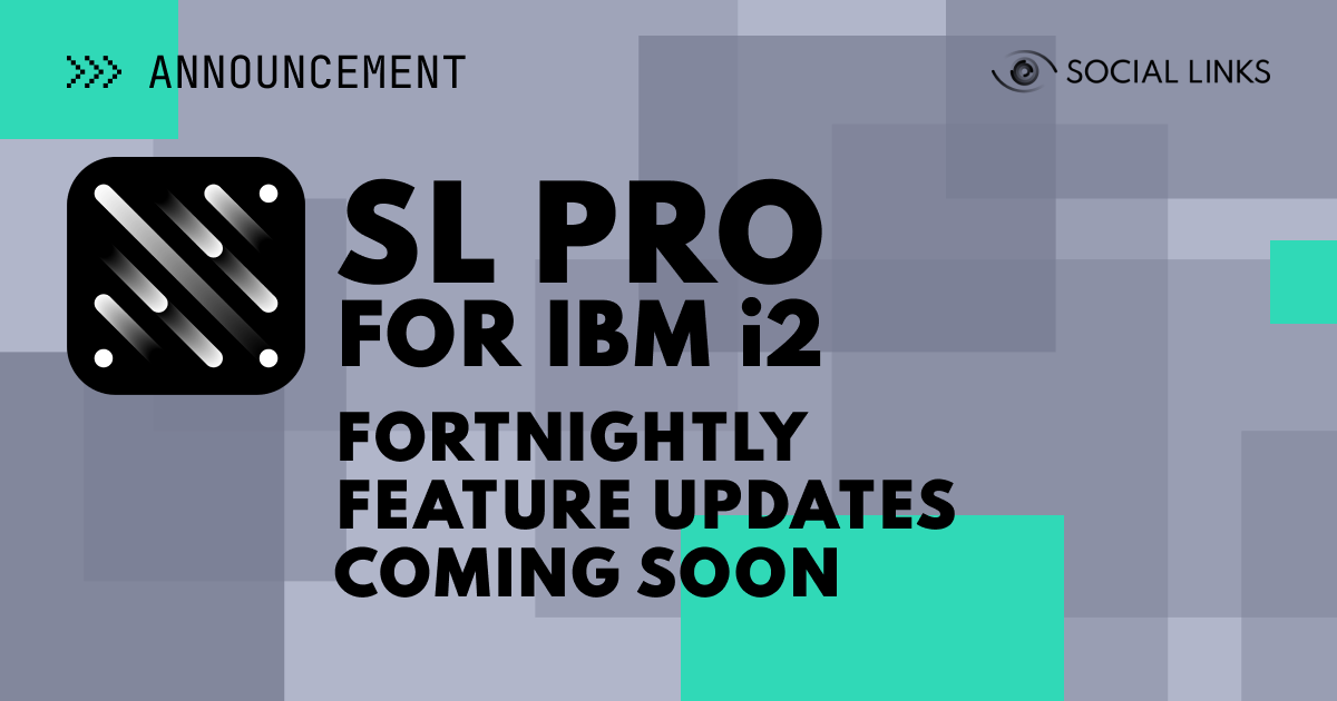 Fortnightly feature updates coming soon to SL Pro for IBM i2